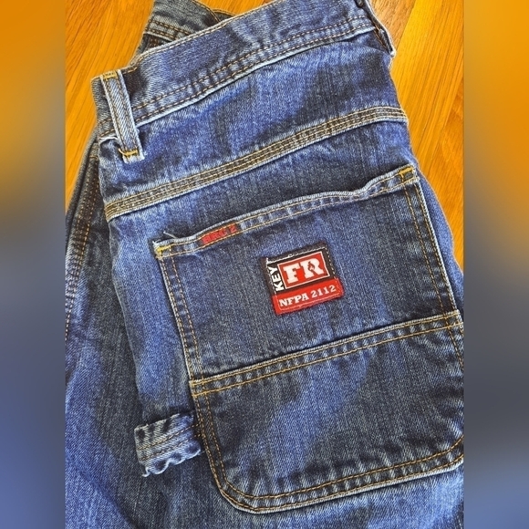 Unbranded Other - Fire Resistant Men's Size 31 Waist HRC Key NFPA 2112 Denim Carpenter Jeans Pant